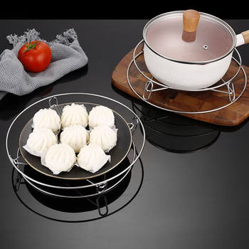 Waterproof and Heat-Insulating Storage Rack, Multifunctional Stainless Steel Thickened Steaming Rack, Steamer Rack, Wok Rack, Manufacturer Wholesale