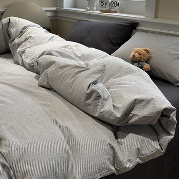 Class a Bedding Four-Piece Set Pure Cotton 2025 New Cotton Bed Bed Sheets Quilt Cover Student Dormitory Single Three-Piece Set 3