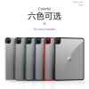 For 2021ipadPro11 contrast color 10.2 protective shell transparent anti-fall 12.9 hard shell mini6 anti-bending bottom shell