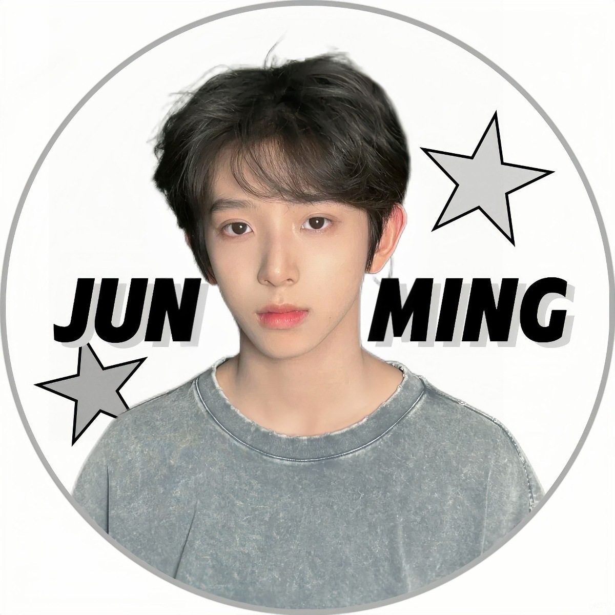 Tf Fourth Generation Chen Junming Fan Support Merchandise Badge Brooch Tinplate Decoration Pain Bag Material Friends