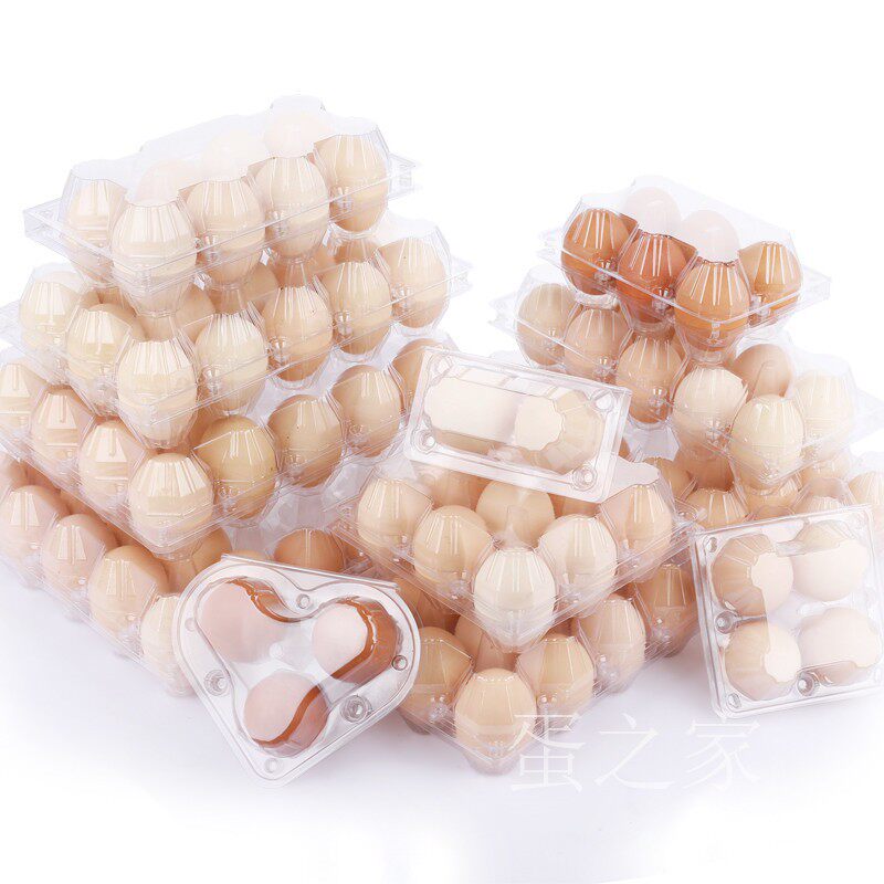 Plastic Transparent 30 Egg Holder Chai Egg Holder Disposable Earth Egg Packaging Gift Box Factory Egg Drag Box
