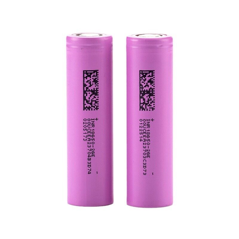 东磁18650锂电池2600mah动力5C电动车手电钻扳手工具26E电芯dmegc