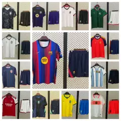 26-27 Models of National Team Adult Kits, World Cup Football Uniforms, France, Netherlands, Spain Away Football Jerseys