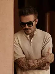 Handsome and Stylish ~ High Luxury Italian Old Money Style Summer Lyocell Linen Cut Out Knitted Henley Collar Men's Short-Sleeved T-Shirt