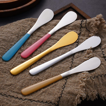 Dumpling Making Tool 304 Stainless Steel Dumpling Knife Digging Stuffing Spoon Wonton Wonton Knife Thickened Anti-sticking Stuffing Dumpling Knife