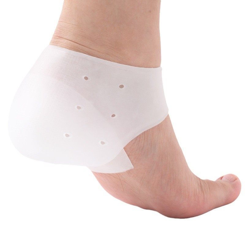 Silicone Invisible Height-increasing Insoles Leisure Sports Invisible Shock-absorbing Shoes Heel-increasing Pad No Yellowing Aging Resistance