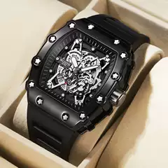 Swiss Brand Export Men's Watch Barrel-Shaped Cut Out Large Dial Luminous Men's Watch Aliexpress Hot Sale