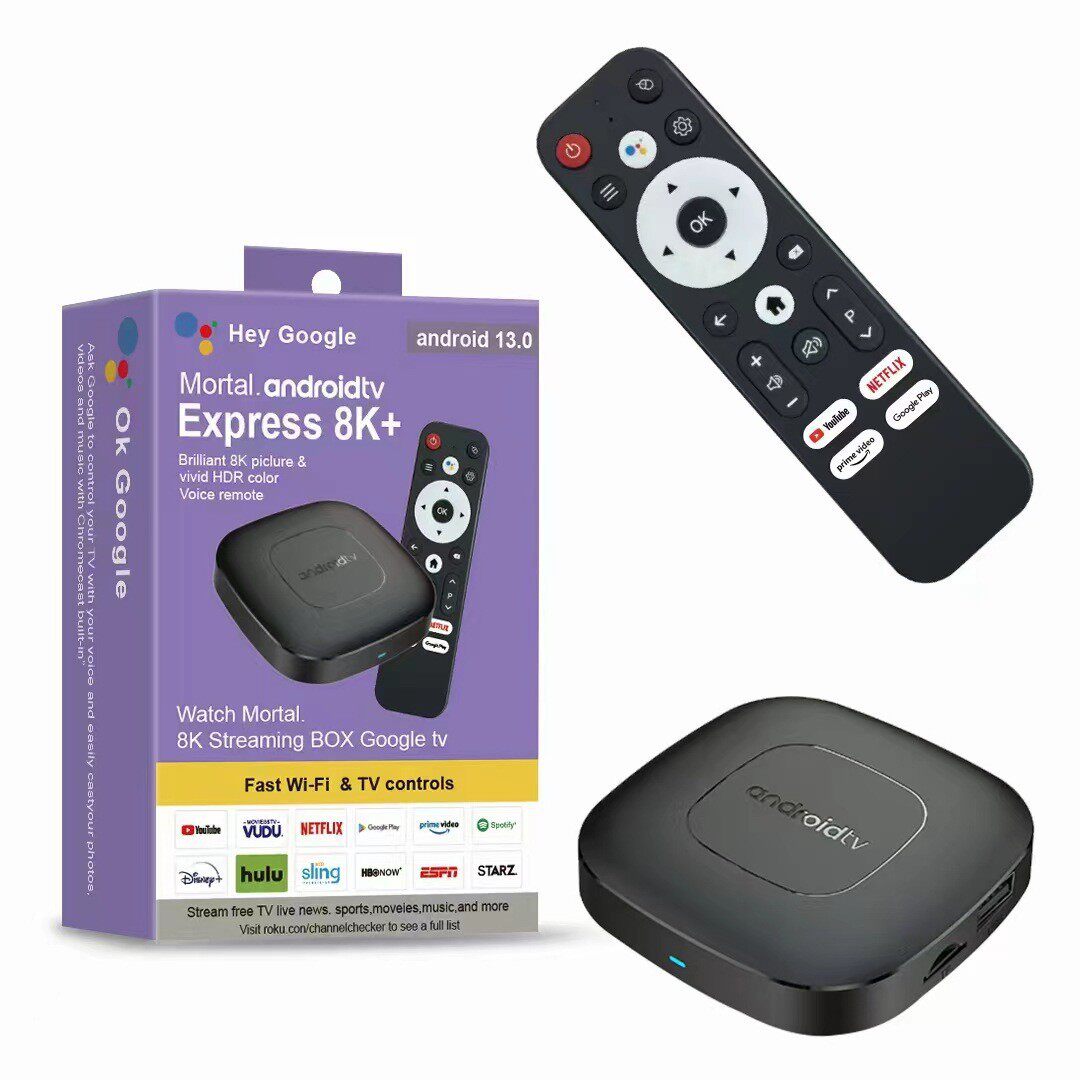 Network Set-Top Box Mini Mortalt1 Dual Wifi + Bluetooth Allwinner H313 Android 14 Set-Top Box Tv Box