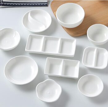 Japanese Tableware Ceramic Small Dish Flavor Dish Kitchen Vinegar Sauce Seasoning Dish Bone Dish Soy Sauce Dish Dish Snack Plate