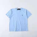 European size t-shirt light blue/green label