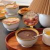 [6 bowls] semi-sugar orange peel lotus seed red bean paste 180g bowls of mung bean paste net red instant porridge