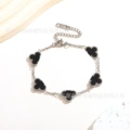 Silver Bracelet [Black]