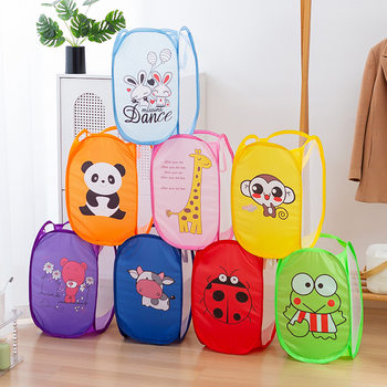 Dirty Clothes Basket Foldableing Laundry Basket Dirty Clothes Storage Basket Fabric Clothes Basket Household Clothes Basket Toy Bucket Basket Storage