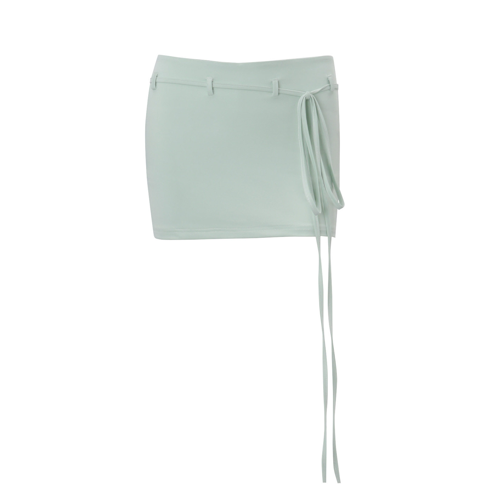Womens Summer Mini Skirt Fashionable Slim Fit Low Waist Lace Up Design Casual Wear for Summer Wholesale Available