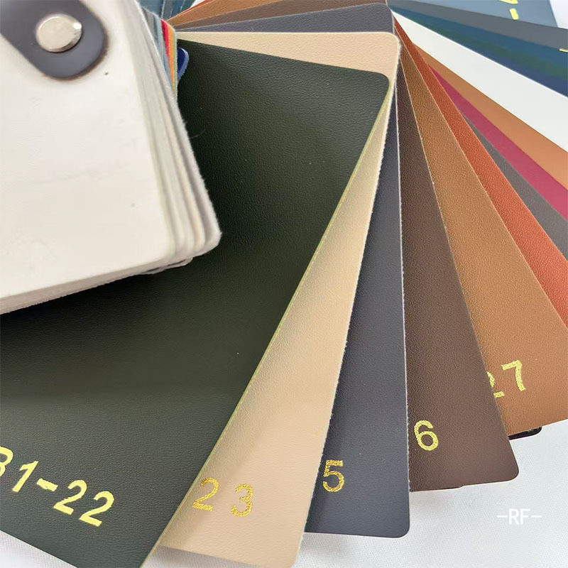 Ready Supply 1.8 Thick Fine-Grained Calf Pattern Saddle Leather Pvc Leather Fabric Furniture Bar Seat Thick Leather Leather