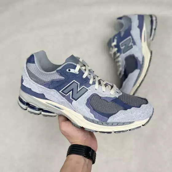 Cross-Border Export Specializes in High-Quality Nb2002R Retro Sports Shoes for Men, Spring Heightening Casual Dad Shoes