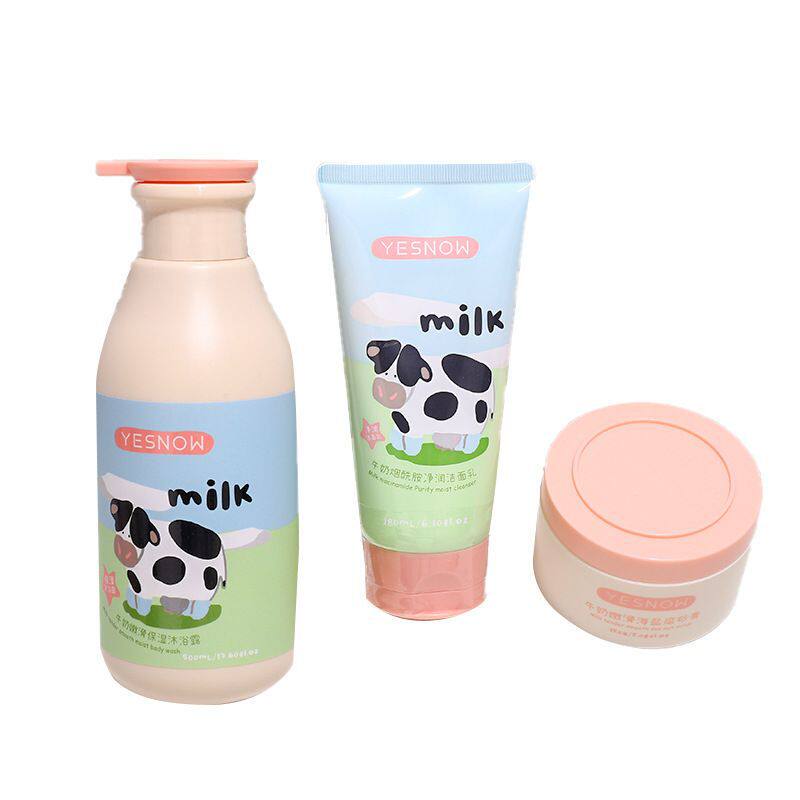 New Product Yingxue Milk Tender Sea Salt Scrub 150g Cleans Skin, Unisex