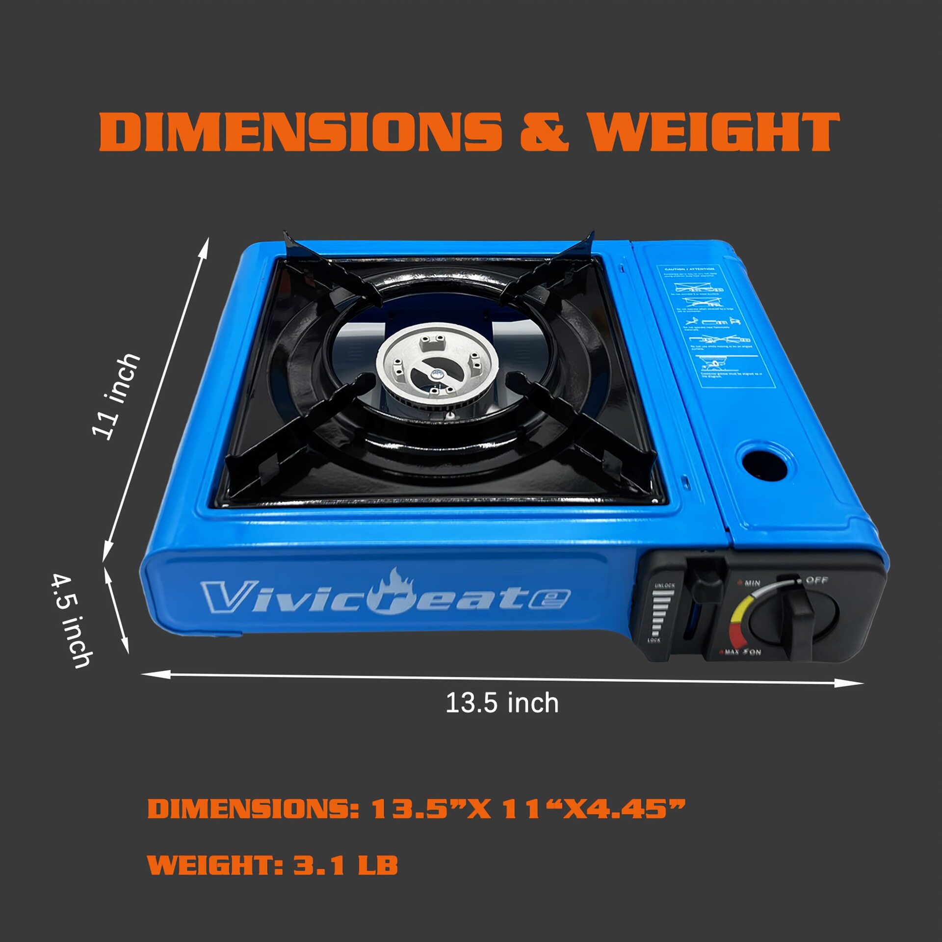 Cassette Gas Stove Dual-Use Portable Gas Barbecue Stove Cassette Butane Car Outdoor Gas Stove Cassette Stove