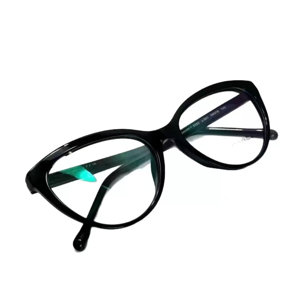 Ch3393 Anti-Blue Light Glasses Frame Cat Eye with Myopia Glasses Lens Women's Color-Changing Glasses Frame Eye Protection Trendy Cool Cat Eye