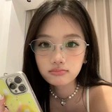 Простая оправа, плоское зеркало, кошачий глаз, очки для близорукости, корейский стиль, холодный ветер, тонкие края, чистое желание, чистое женское лицо, высокий уровень интеллекта из серебристого шелка