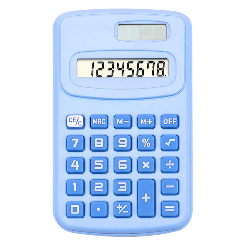 迷你计算器可爱小学生用学习辅助计算机考试用随身便携口袋计算机