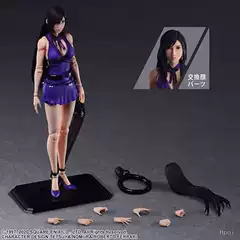 Genuine skwell Pa modified Final Fantasy FF7 remade Tifa dress cheongsam version movable doll model