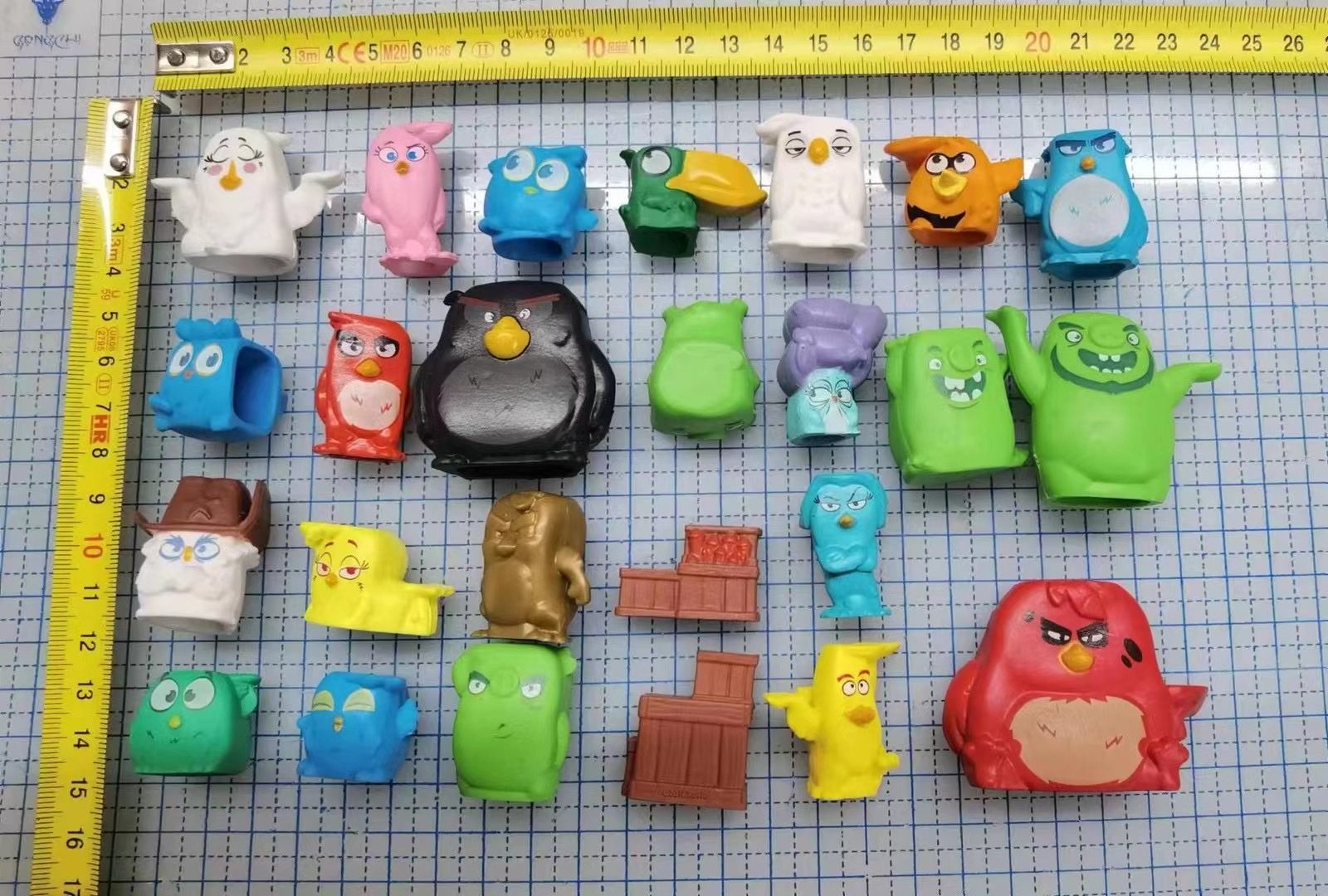 儿童多款车子模型玩具 怪兽公仔玩具 指套 小精灵公仔过家家赠品