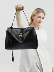 B Brand Women's New Rodeo Bag Shoulder Bag Large Capacity Commuter Handbag High-End Fashion Tote Bag for Women