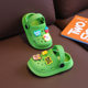 Children's Hole Shoes Summer Breathable Non-slip Toe Double-purpose Household Children's Slippers Cute Cartoon Sandals for Boys and Girls