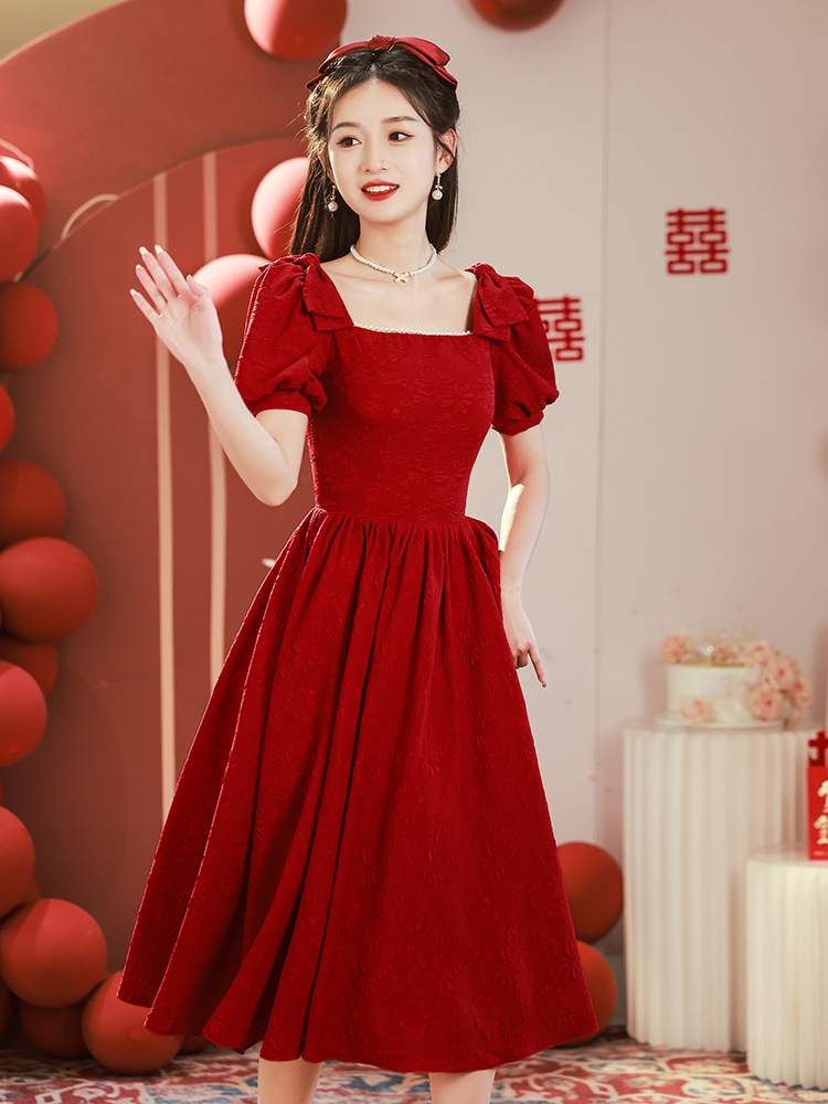 (Mới) Mã K6052 Giá 1250K: Váy Đầm Liền Thân Dự Tiệc Nữ Mityep Hàng Mùa Hè Dùng Trong Lễ Cưới Thời Trang Nữ Chất Liệu G04 Sản Phẩm Mới, (Miễn Phí Vận Chuyển Toàn Quốc).