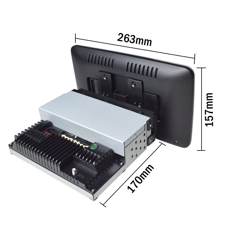 Cross-Border Car Navigation 10.1inch Universal Rotating Android Navigator All-In-One Gps Bluetooth Mp5 Player