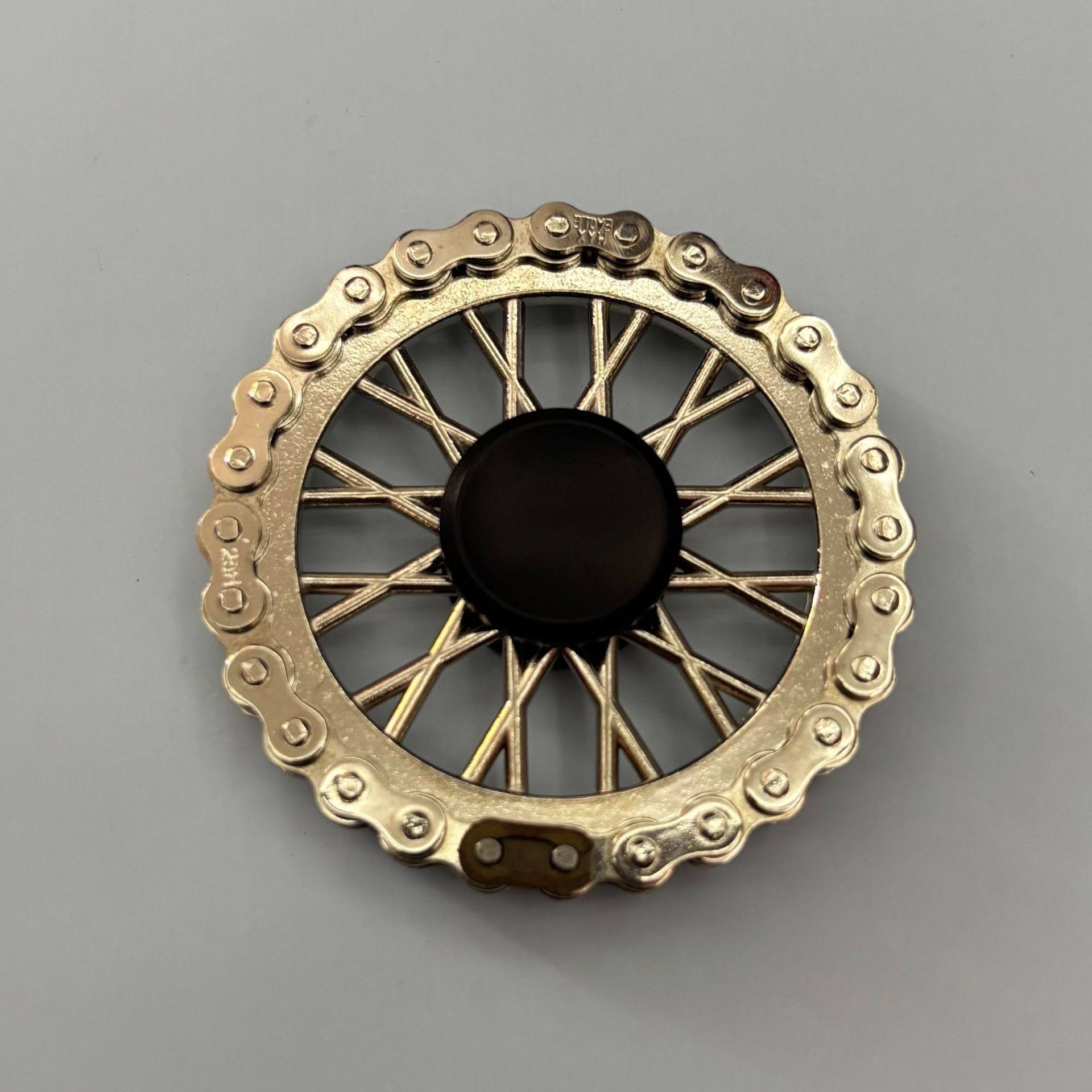 Metal Fingertip Colorful Gyro Decompression Adult Rotating Finger Toy Kidsren Students Deformation Edc Mechanical Classy