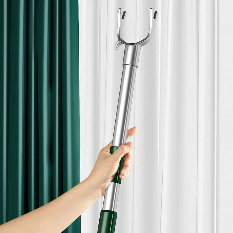 Clothes Drying Rod Telescopic Clothes Hanger Rod Clothes Rack