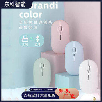 [Universal for Mobile Phones] Bluetooth Wireless Mouse, Silent Dual-Mode, Type-C Charging, Optical Silent Buttons