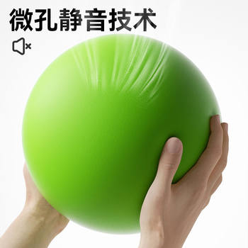 Silent Basketball Kidsren's Indoor Sponge Elastic Racket Ball Solid Toy Training Ball Elastic Ball No. 3 Silent Ball