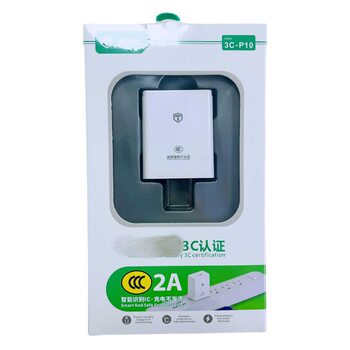 3C Certified 5V2A Charger Suitable for Fast Charging of Apple, Huawei and Android Phones, USB Adapter Plug