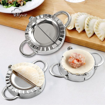 Wholesale In-Stock 304 Stainless Steel Dumpling Mold, Dumpling Maker, Dumpling Press, Dumpling Wrapper Mold, Wonton Mold