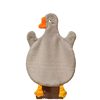 Big Goose hand towel kitchen hanging towel functional towel cartoon hanging towel coral velvet hanging towel absorbent kitchen towel dish towel