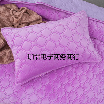 Factory Direct Delivery of Four-Season Pure Cotton Quilted Thickeneded Pillowcases, a Pair of Pillowcases, One Single Pillowcase, Free Shipping