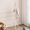 New Simple Assembled Floor-Standing Coat Rack Office Iron Bedroom Vertical Clothes Rack Foyer Clothes Hanger Storage