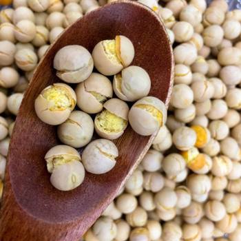 Stir-Fried Peas 1.0-2.5kg Sichuan Peas White Peas Original Flavor Ready-To-Eat Crispy Roasted Peas Snacks Wholesale