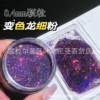 0.4mm chameleon fine powder wholesale suit flow hemp material nail epoxy handmade diy glitter glitter glitter powder