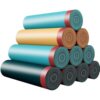 Black Drawstring Type Garbage Bag Extra Large Household Portable Thickened Kitchen Large Disposable Plastic Bag Affordable