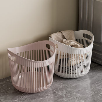 Dirty Clothes Storage Basket, Dirty Clothes Basket, Household Dirty Clothes Basket, Toy Storage Box, Plastic Basket, Bathroom Storage Artifact