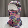 New sup dark pink blue camouflage mask