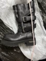 Black boots