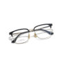 2025 New Gy15305 Series Ultra-Light Fashionable Eyebrow Pure Titanium Glasses Frame Simple and Elegant High-End