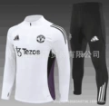 2526 manchester united white with purple