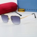 Gold frame double gray