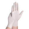 White disposable latex gloves food grade wear resistant oil protection dental pattern embroidered rubber gloves wholesale